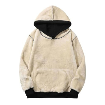 Fenclushy Women's Winter Hoodie | Warm Sherpa Lined Sweatshirt