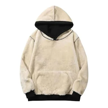 Fenclushy Women's Winter Hoodie | Warm Sherpa Lined Sweatshirt