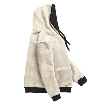 Fenclushy Women's Winter Hoodie | Warm Sherpa Lined Sweatshirt