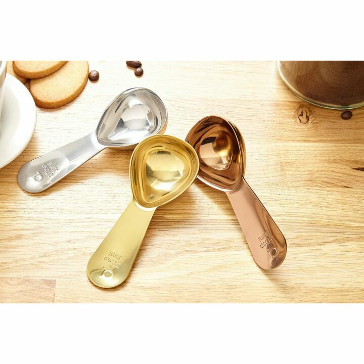 Apace Living Coffee Scoop Set of 2 - Stainless Steel 2 Tbsp