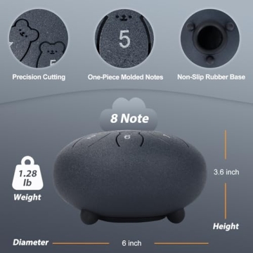 Charming JINBAITAI Bear Steel Tongue Drum for All Ages