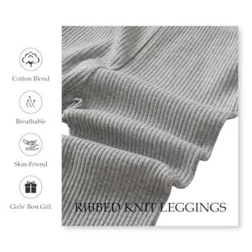 SOBOWO Baby Girl Pants: Stylish 3-Pack Leggings for Adorable Comfort