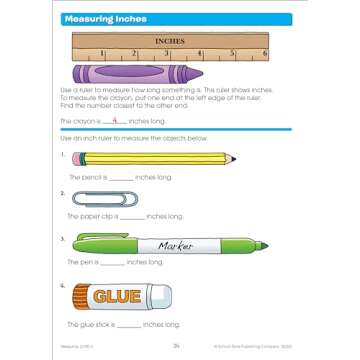 School Zone - Math Basics 2 Workbook - 64 Pages, Ages 7 to 8, 2nd Grade, Addition & Subtraction, Time & Money, Place Value, Fact Families, and More (School Zone I Know It!® Workbook Series)