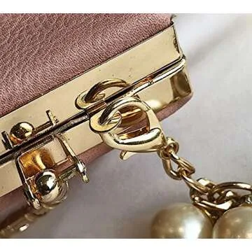 Nite closet Victorian Handbag Gothic Purses Lolita Shoulder Bag for Women Vintage Clutch (Black)