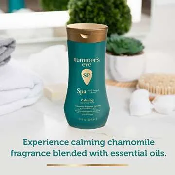 Summer's Eve Spa Daily Intimate Wash, Luxurious Cleansing All Over Feminine Body Wash, Calming Chamo...