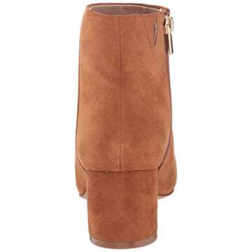 The Drop Women's Jessie Ankle Boot, Cognac Micro, 11 B US