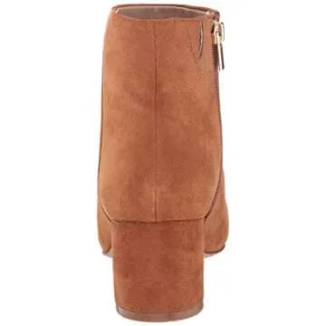 The Drop Women's Jessie Ankle Boot, Cognac Micro, 11 B US