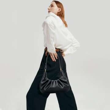 KKXIU Crescent Handbag - Stylish & Practical for Women