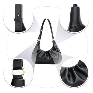 KKXIU Crescent Handbag - Stylish & Practical for Women