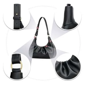 KKXIU Crescent Handbag - Stylish & Practical for Women