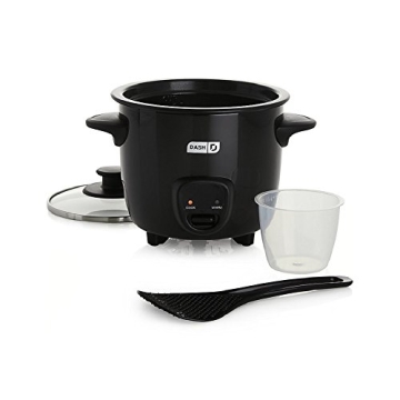 Dash Mini Rice Cooker for Perfectly Cooked Rice Easily