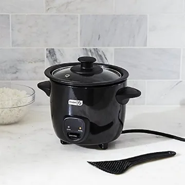 Dash Mini Rice Cooker for Perfectly Cooked Rice Easily