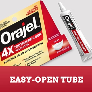 Orajel 4X for Toothache & Gum Pain Instant Relief