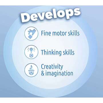 Mega BLOKS John Deere Toddler Building Blocks Toy Set, Dump Truck with 25 Pieces and Storage, 1 Figure, Green, Ages 1+ Years