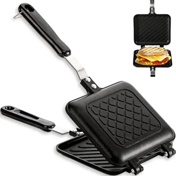 ZOOFOX Sandwich Maker for Delicious Grilled Sandwiches