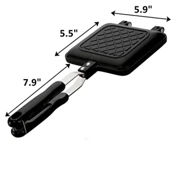 ZOOFOX Sandwich Maker for Perfect Grilled Sandwiches