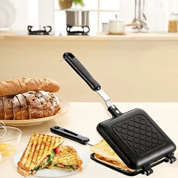ZOOFOX Sandwich Maker for Perfect Grilled Sandwiches
