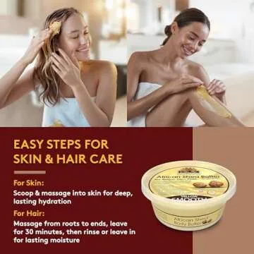 OKAY Pure Naturals Shea Butter Jar Yellow, 7.5 Ounce (8 Ounce Jar Size), 0.22 kg