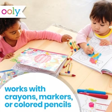 OOLY Unicorn Coloring Book for Kids - Colorful Fun!