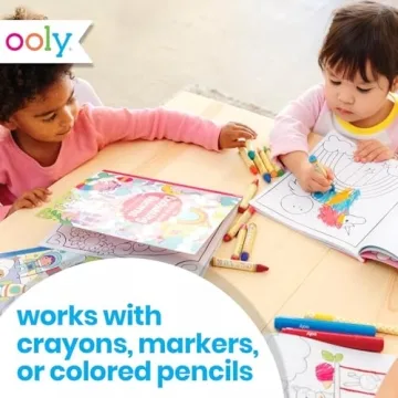 OOLY Unicorn Coloring Book for Kids - Colorful Fun!