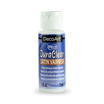 DecoArt Americana DuraClear Varnish - 2oz Satin Finish