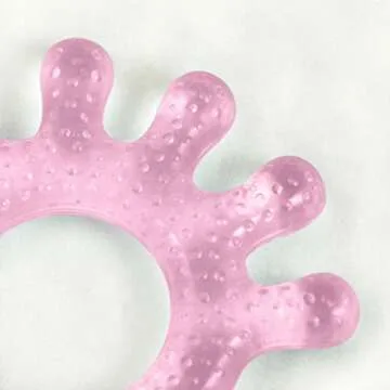 green sprouts Cooling Teether (2 Pack), Pink Set, 3 Months+