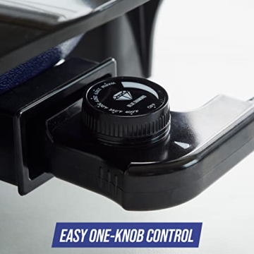 Blue Diamond Nonstick Split Savor 5.5QT Electric Skillet