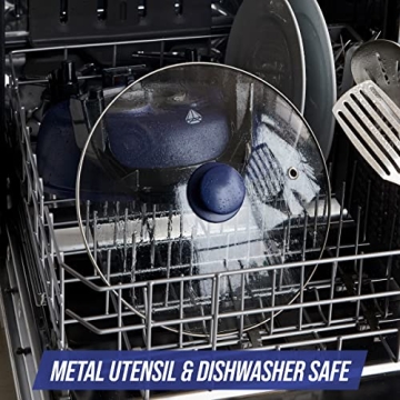 Blue Diamond Nonstick Split Savor 5.5QT Electric Skillet