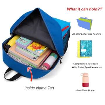 HawLander Little Kids Backpack | Perfect for Ages 3-9