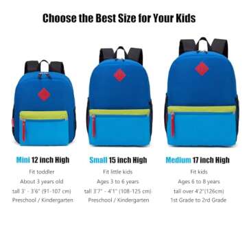 HawLander Little Kids Backpack | Perfect for Ages 3-9