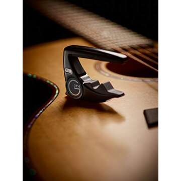 G7th Performance 3 Capo with ART (Steel String Satin Black)