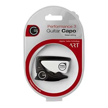G7th Performance 3 Capo with ART (Steel String Satin Black)