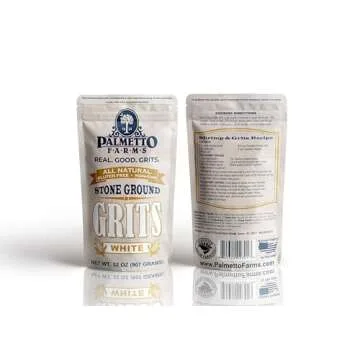 Delicious PALMETTO FARMS White Grits for All Meals