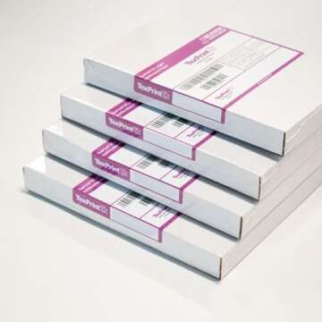 Beaver TexPrint DT Light -Replaces XP- All-Purpose High-Release Sublimation Paper for Epson Dye Transfer, SawGrass Approved Sublimation Print Transfer Paper, 110 Sheet Pack (8.5" x 14", Inches)