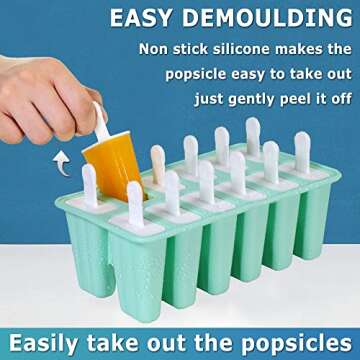 DIY Silicone Popsicle Molds for Family Fun and Treats