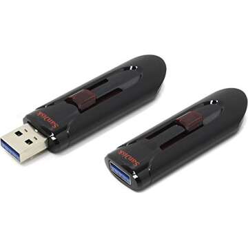 SanDisk 64GB Cruzer Glide USB 3.0 Flash Drive SDCZ600-064G-B35