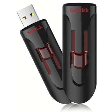 SanDisk 64GB Cruzer Glide USB 3.0 Flash Drive SDCZ600-064G-B35