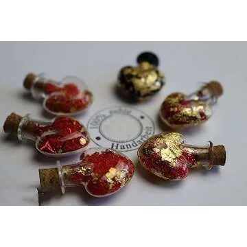 Gold Leaf Flakes for Resin Jewelry and Nail Art