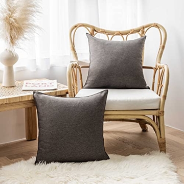 Home Brilliant Waterproof Pillow Covers for Indoor Outdoor