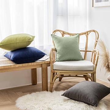 Home Brilliant Waterproof Pillow Covers for Indoor Outdoor