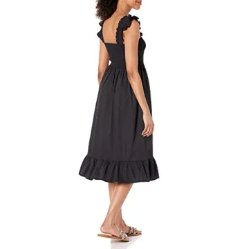 Kimi Ruffled Midi Dress for Women - Stylish & Comfortable