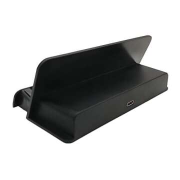 Charging Dock for Nintendo Switch, USB Type C Charging Dock Station Cradle Stand for Nintendo Switch - Black