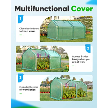 Quictent Portable Mini Greenhouse 71" x 36" for Indoor Outdoor