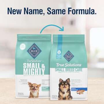 Blue Buffalo True Solutions Small Breed Care Natural Dry Dog Food for Adult Small Breed Dogs, Chicke...
