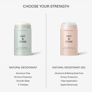 Salt & Stone Extra Strength Natural Deodorant - Bergamot & Hinoki