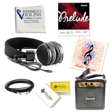 Bunnel Edge Electric Violin with Carrying Case & Accessories