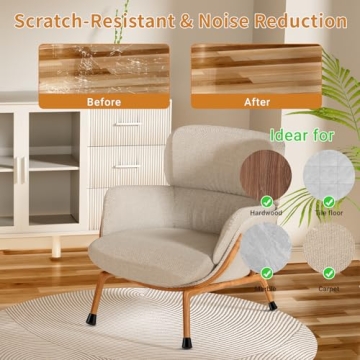 Meldel Silicone Chair Leg Protectors - Stylish & Durable