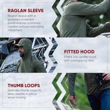 Vertx Men's Merino Wool Quick-Dry Pullover Hoody