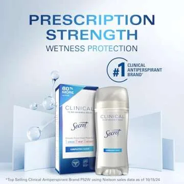 Secret Clinical Strength Antiperspirant for Women 72hr Protection