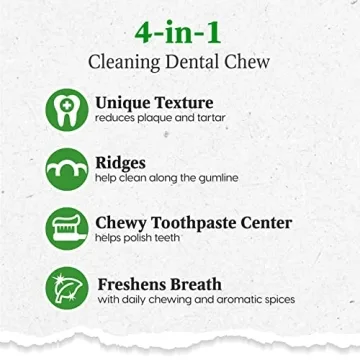 Ark Naturals Dental Chews for Mini Breeds - Fresh Breath